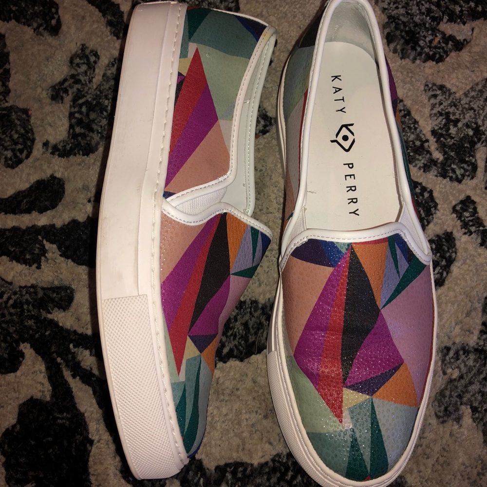 Katy Perry slip on sneakers